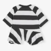 T-shirt in Heavy Cotton with Stripes