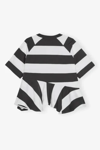 T-shirt in Heavy Cotton with Stripes