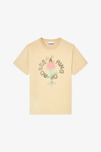T-shirt with Rose