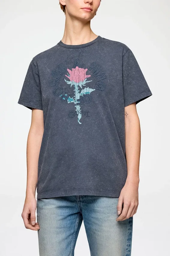 T-shirt with Rose T-shirt with Rose