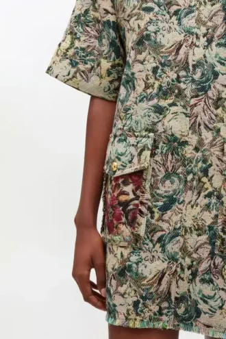 Tapestry Kimono Dress
