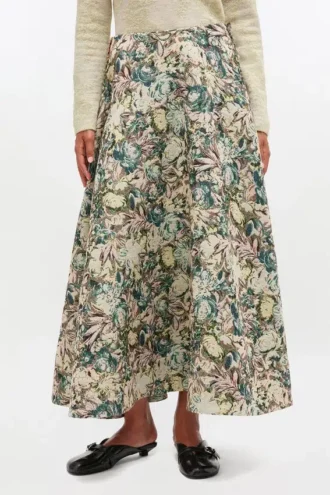 Tapestry Long Circle Skirt Tapestry Long Circle Skirt