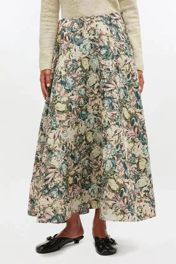 Tapestry Long Circle Skirt Tapestry Long Circle Skirt