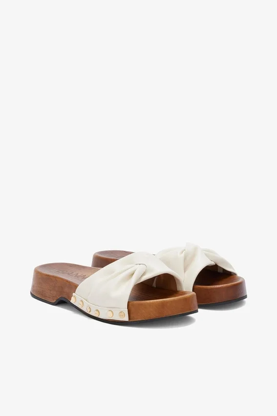 Tia Fairy Clog in White Tia Fairy Clog in White