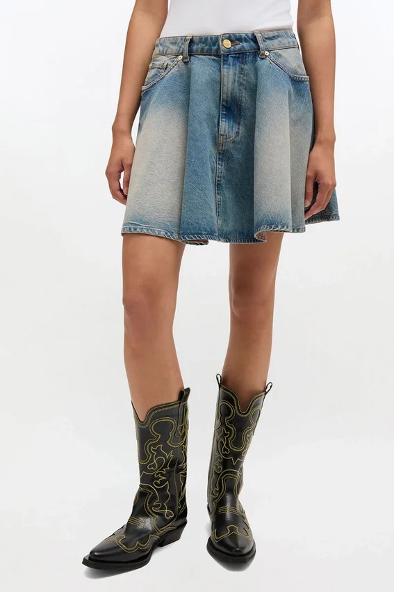 Tint Rigid Denim Skirt Tint Rigid Denim Skirt