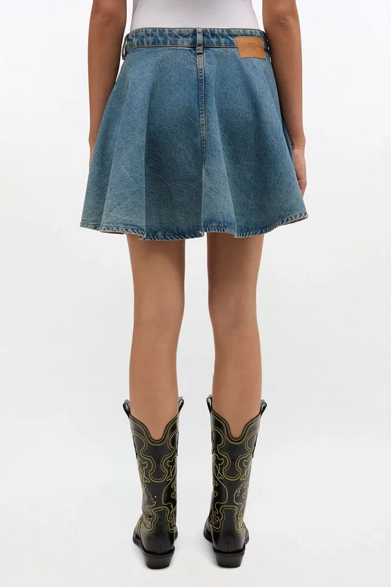 Tint Rigid Denim Skirt Tint Rigid Denim Skirt