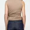 Top in Beige Jersey