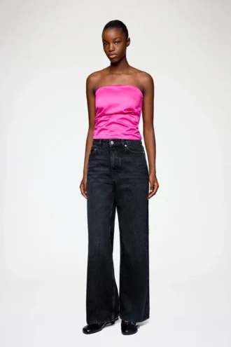 Top in Duchesse Satin