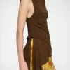 Top in Marl Mesh