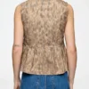 Top in Printed Cotton