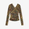 Top in Printed Jersey