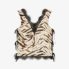 Top in Printed Satin