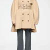 Trench Coat in Double Cotton Trench Coat in Double Cotton