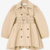 Trench Coat in Double Cotton Trench Coat in Double Cotton