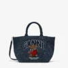 Tweed Denim Small Bear Tote Tweed Denim Small Bear Tote