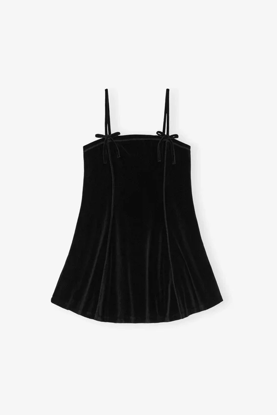 Velour Mini Dress Velour Mini Dress