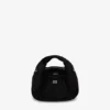 Velvet Moire Mini Hobo Bag