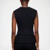 Vest in Cotton Crochet