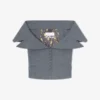Vest in Grey Wool Melange Vest in Grey Wool Melange