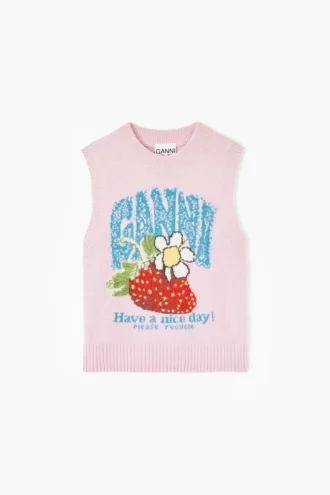 Vest with Strawberry