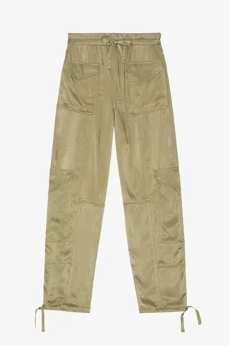 Washed Satin Pants