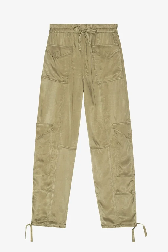 Washed Satin Pants Washed Satin Pants