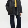 Waxed Jacket in Blue Waxed Jacket in Blue