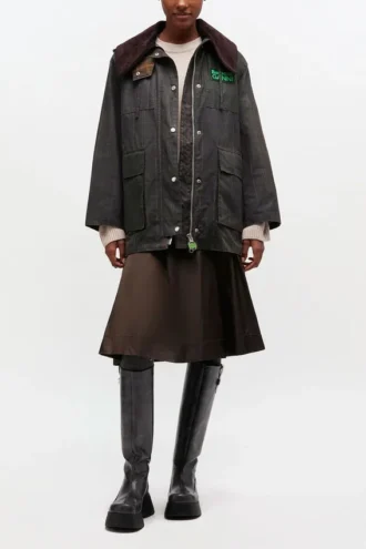 Waxed Jacket in Green