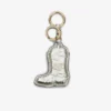 Western Boot Keyring in Metallic