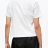 White Cropped Heart T-shirt