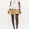 White Relaxed Jersey Bunny T-shirt