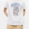 White Relaxed Jersey Kitty T-shirt