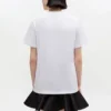 White Western Boot Print T-shirt