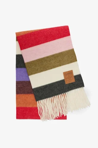 Wool Knit Scarf