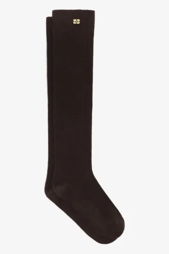 Wool Mix High Socks