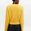 Yellow V-neck Sweater