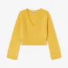Yellow V-neck Sweater